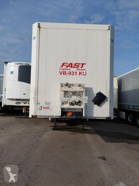 Semitrailer Krone SDK27 Kofferauflieger, Liftachse