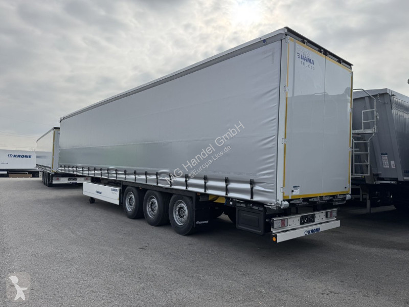 Oplegger Krone Profi Liner, Liftachse