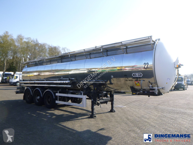 Semiremorca Van Hool Chemical tank inox L4BH 30...