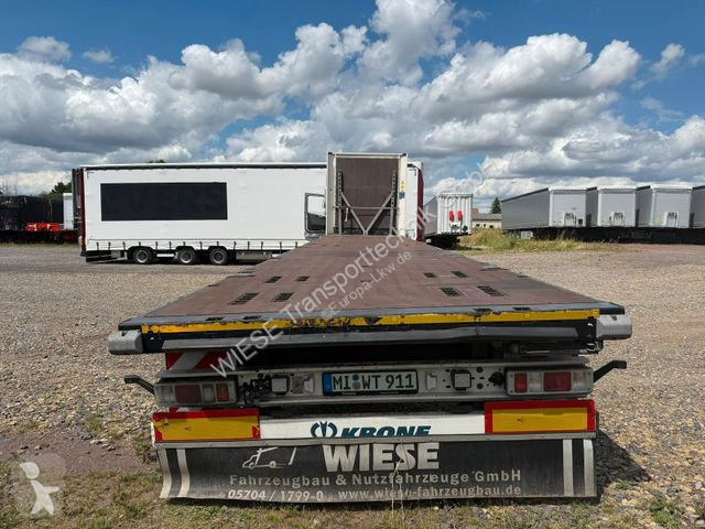 Semitrailer Krone 27 Mega Stahlmatten Auflieger