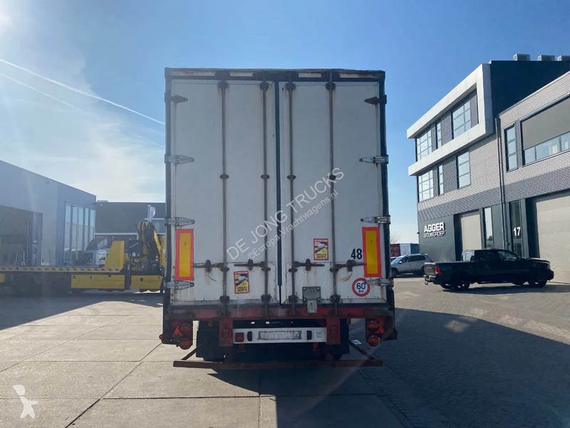 Sættevogn Van Hool Closed box / SAF + Drum /...