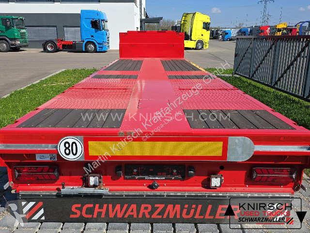 Semitrailer Schwarzmüller Tieflader ausziehbar...