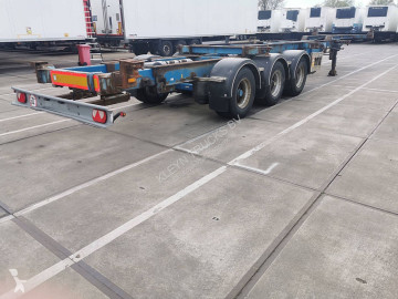 Semitrailer containertransport Van Hool