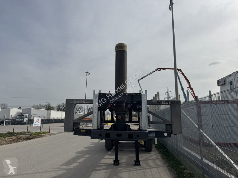 Semitrailer Fliegl 30 ft Container Kippchassis...