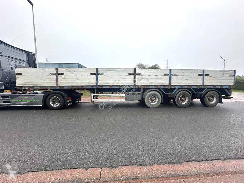 Semitrailer Pacton Plateau à ridelles / Flatbed...