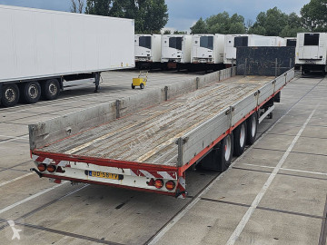 Semitrailer skjutbara ridåer (flexibla skjutbara sidoväggar) Van Hool
