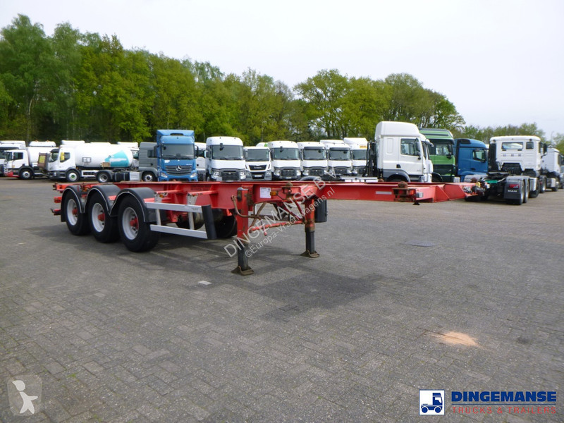 Semiremorca Burg 3-axle container chassis 20-30 ft