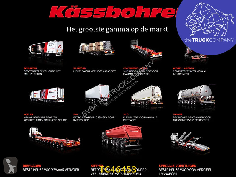 Semitrailer Kässbohrer SHF T 30