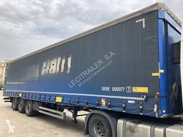 نصف مقطورة Lecitrailer Tautliner HUCKEPACK