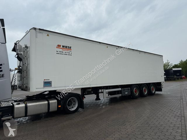 نصف مقطورة Knapen K100 Schubboden 71 m³...