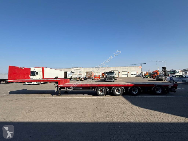 Semitrailer Kel-Berg 4-axle Step deck...