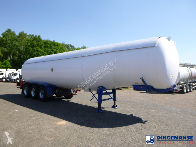 Semi remorque  Gas tank steel LPG 49.9 m3 / 1comp