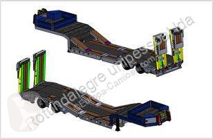 Semi remorque porte engins Kobelco neuve