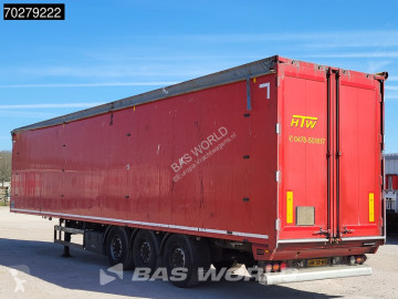 Semitrailer Knapen K100 92m3 Liftachse 10mm Waste Cover