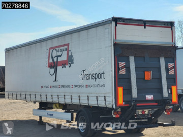 Semitrailer skjutbara ridåer (flexibla skjutbara sidoväggar) Krone