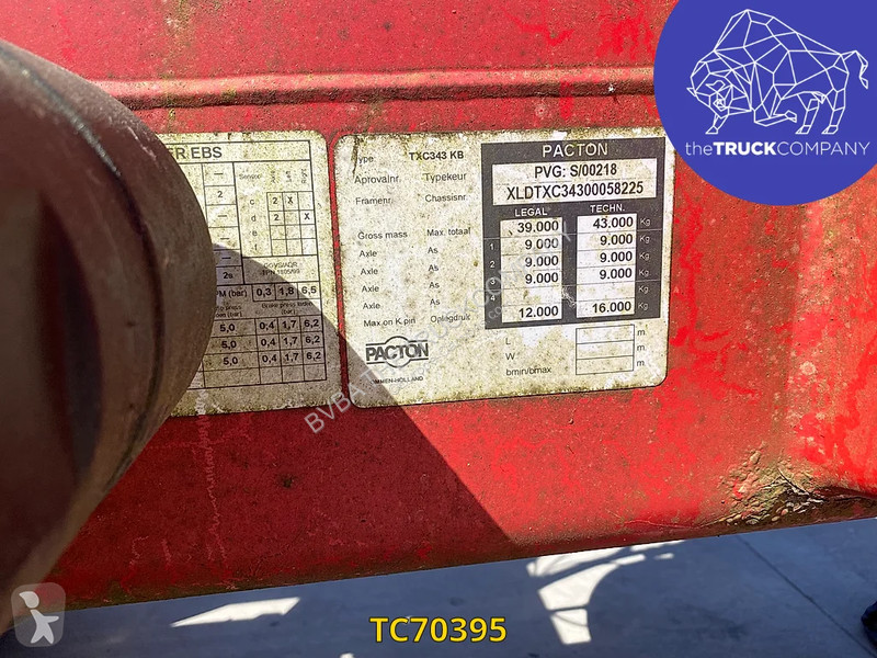 Semitrailer Pacton