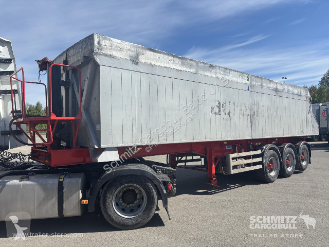 Semi reboque Semitrailer Tipper Alu-square...