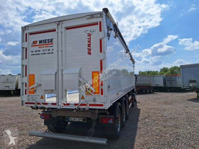 Oplegger Benalu Bulkliner S 95 50m³ Kombiklappe