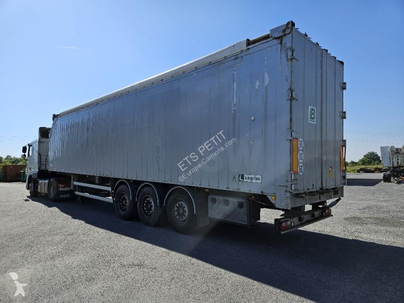 Semitrailer Legras FOND MOUVANT 3 ESSIEUX AVEC...
