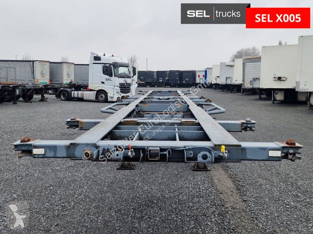 نصف مقطورة Krone C 24 Containerchassie (Gesamt...