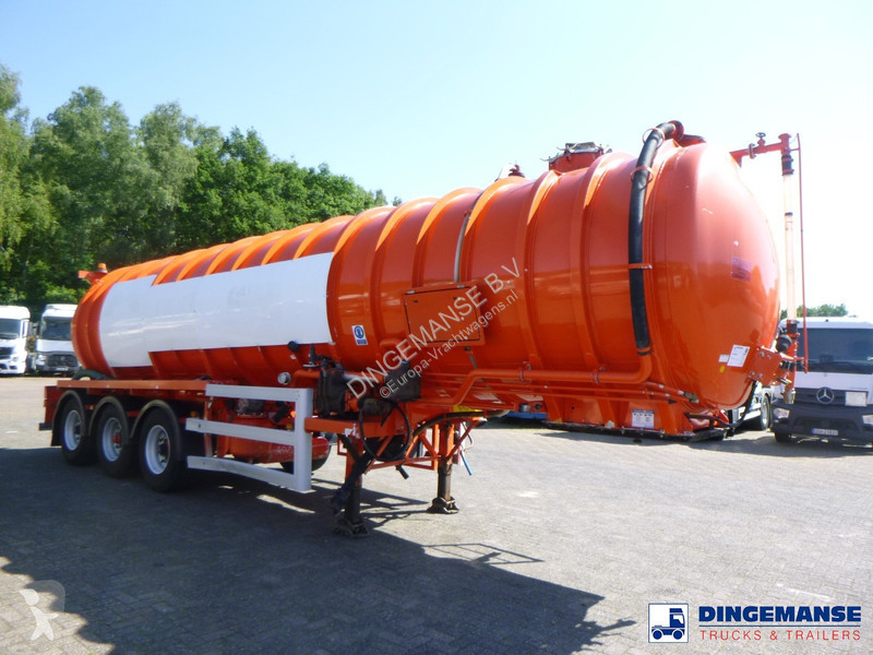 Semiremorca Crossland Vacuum tank alu 33 m3 / 1...