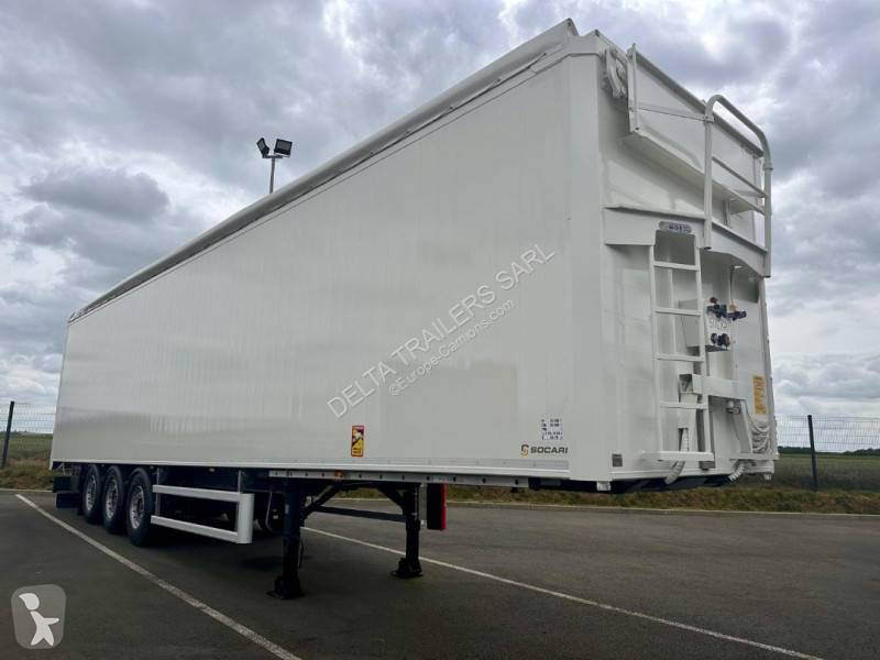 Semitrailer Socari RENFORCE DECHETS