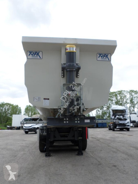 Semitrailer Trax BENNE ESSIEU TOURELLE