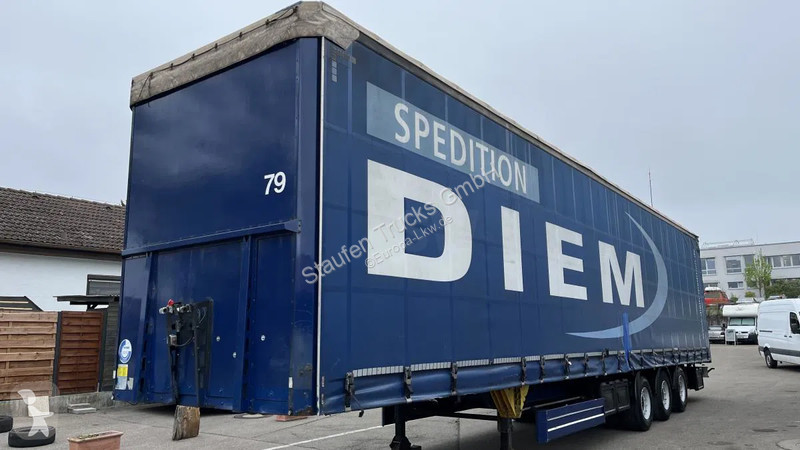 Semitrailer Berger 2 x MEGA LIGHT Tautliner...
