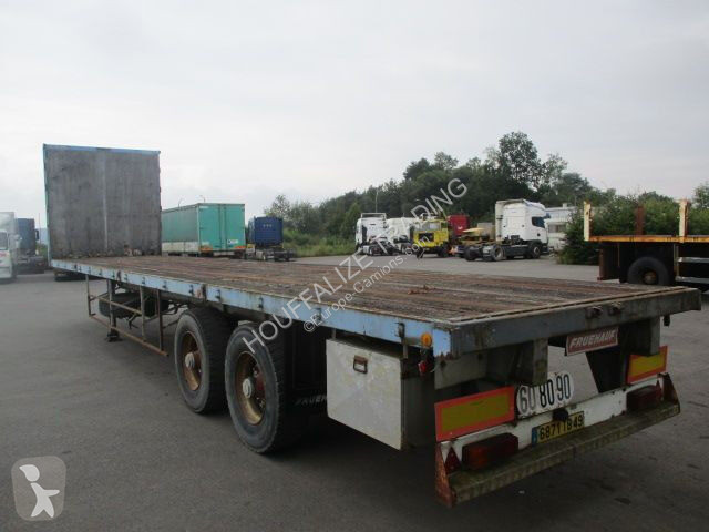 Semi remorque Fruehauf platform - drum...