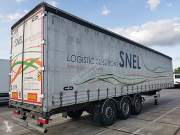 Semitrailer skjutbara ridåer (flexibla skjutbara sidoväggar) Van Hool
