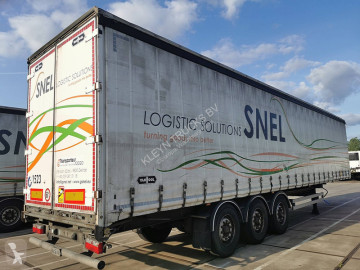 Semitrailer skjutbara ridåer (flexibla skjutbara sidoväggar) Van Hool