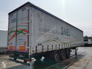 Semitrailer skjutbara ridåer (flexibla skjutbara sidoväggar) Van Hool