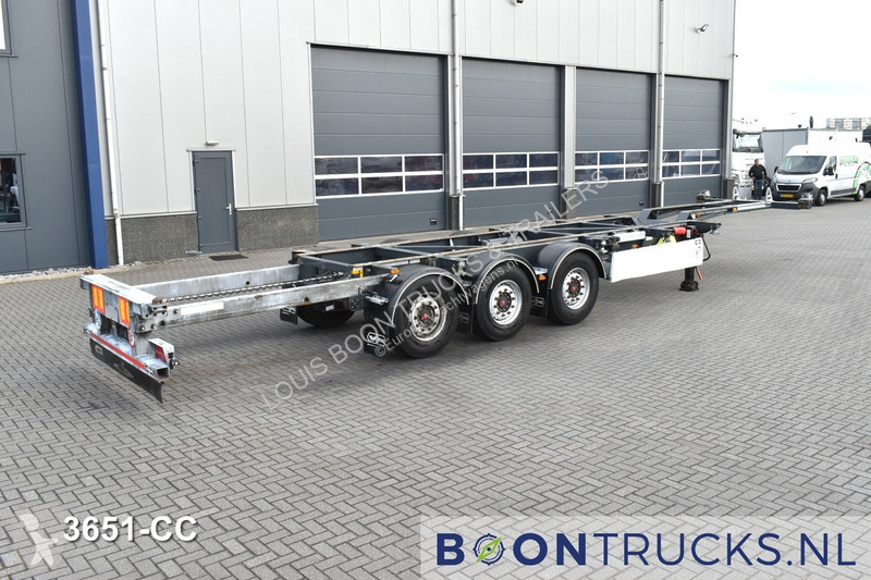 Semitrailer Van Hool A3C002 2x20-30-40-45ft HC...