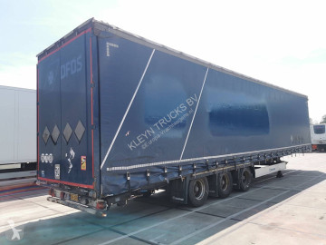 Semitrailer skjutbara ridåer (flexibla skjutbara sidoväggar) Krone
