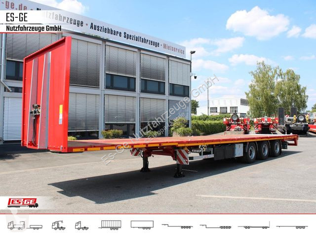 Semiremorca ES-GE 3-Achs Megatrailer, hydr....