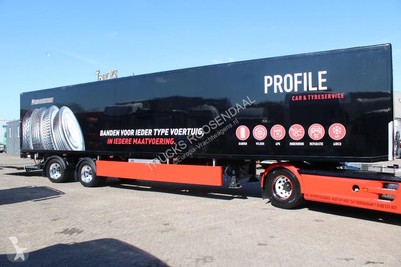 Semiremorca Tracon Uden 2x alu axle + lift