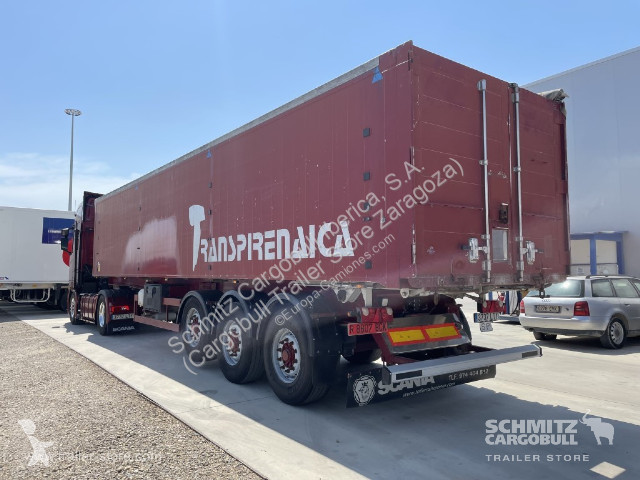 Semiremorca Tipper Alu-square sided body