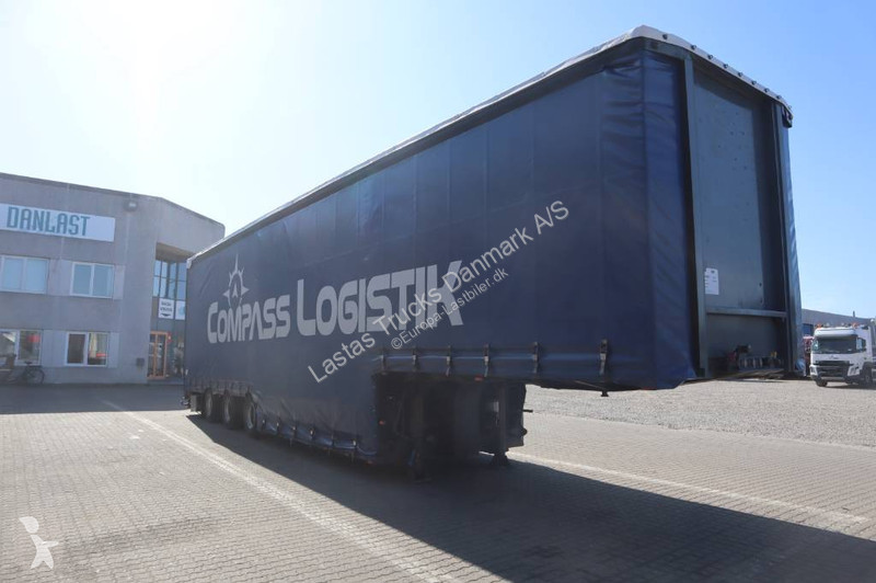 Oplegger Kromhout Curtain stepdeck/Plane...