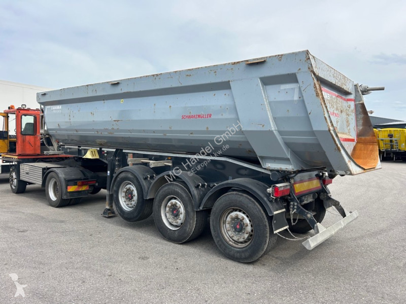 Semitrailer Schwarzmüller Kippmulde 25m³, SAF,...