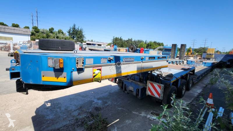 Semitrailer Goldhofer 8 essieux