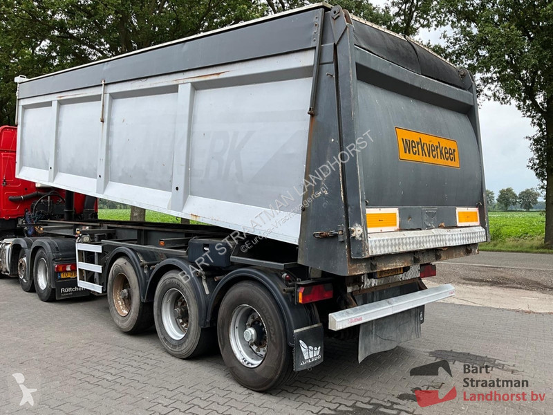 Sættevogn AJK OP 17-27/22.5 3 Assen kieptrailer...