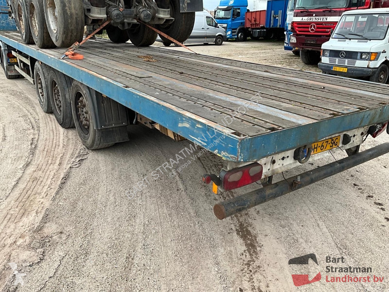 Semitrailer Krone 27 3 Assen Vlakke oplegger