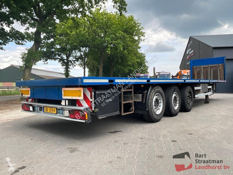 Semiremorca H&W HWDPSK45 3 Assen Vlakke...