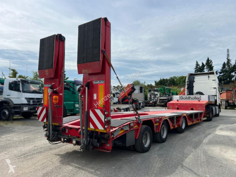 Semitrailer Goldhofer Satteltieflader STN-L 3...