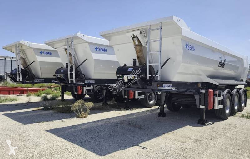 Semi remorque Serin Tiger HARDOX 28 m³ Tipper...