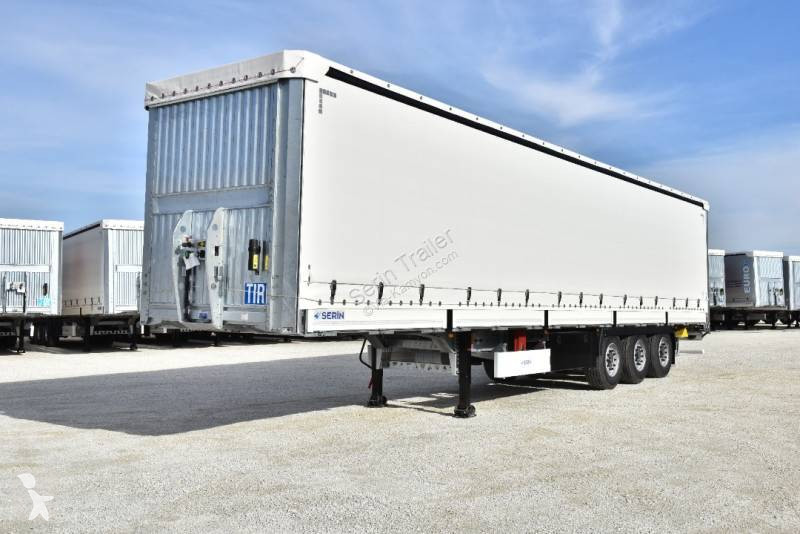 Semi remorque Serin Optima Curtainsider...