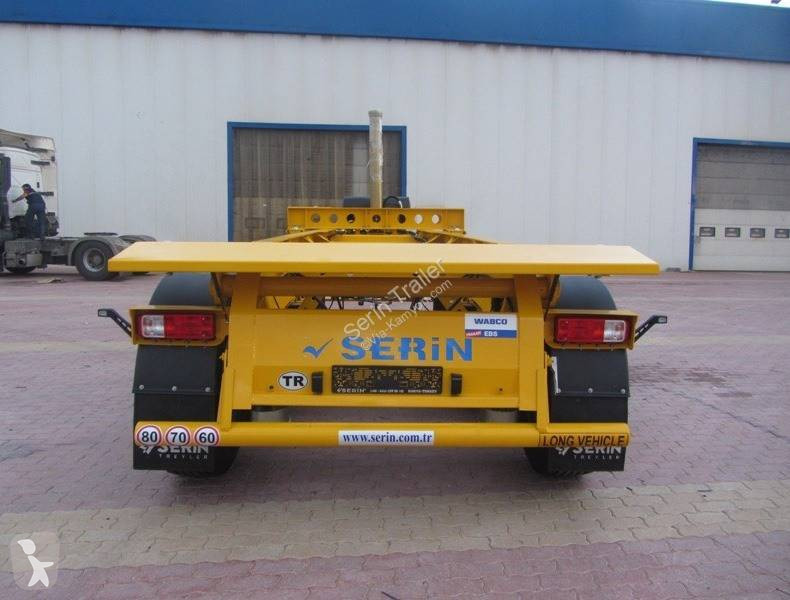 Semi remorque Serin Tipper Container Carrier...