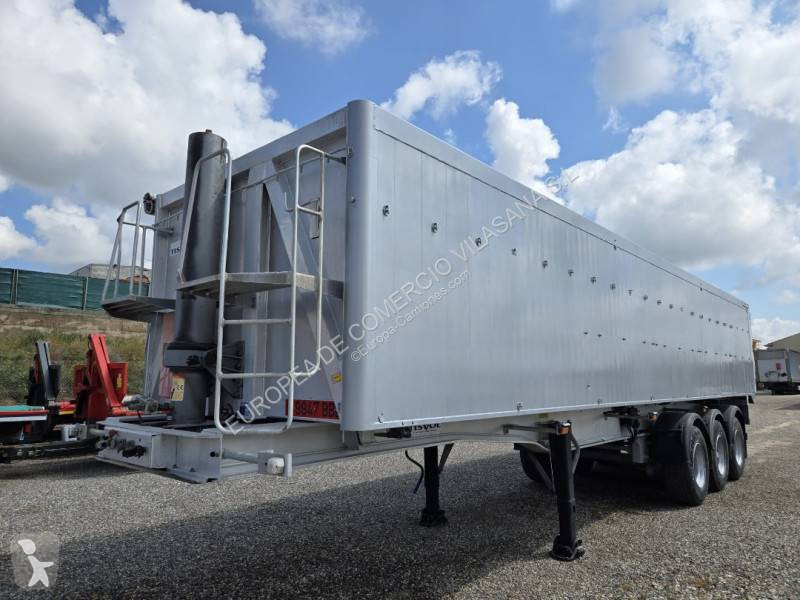 Semitrailer Tisvol basculante cereal 47m3