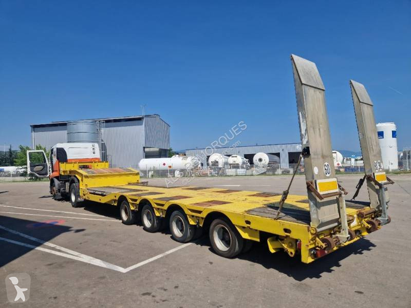 Semitrailer Faymonville 4 essieux  petite roues