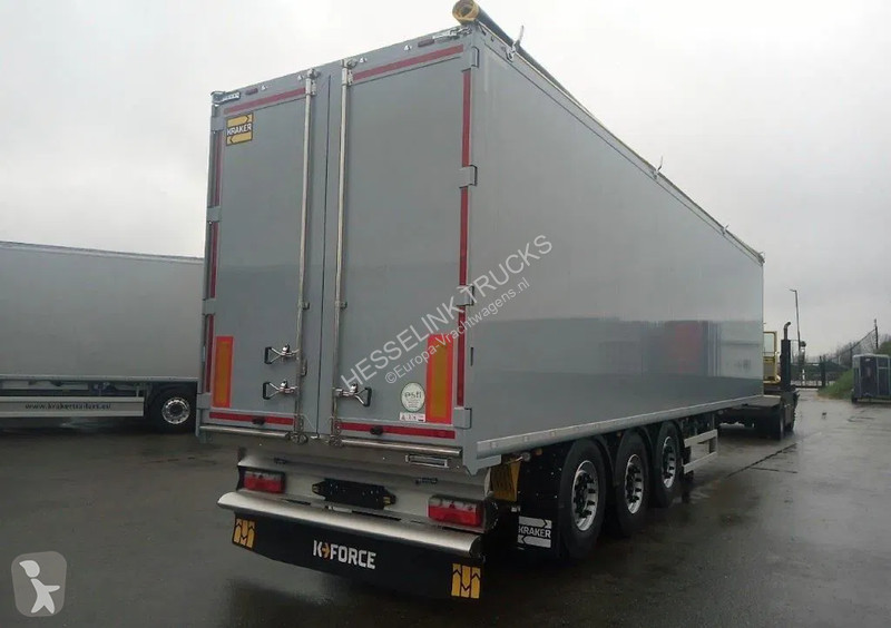 نصف مقطورة Kraker trailers 72m3 11M Agrar 2x...